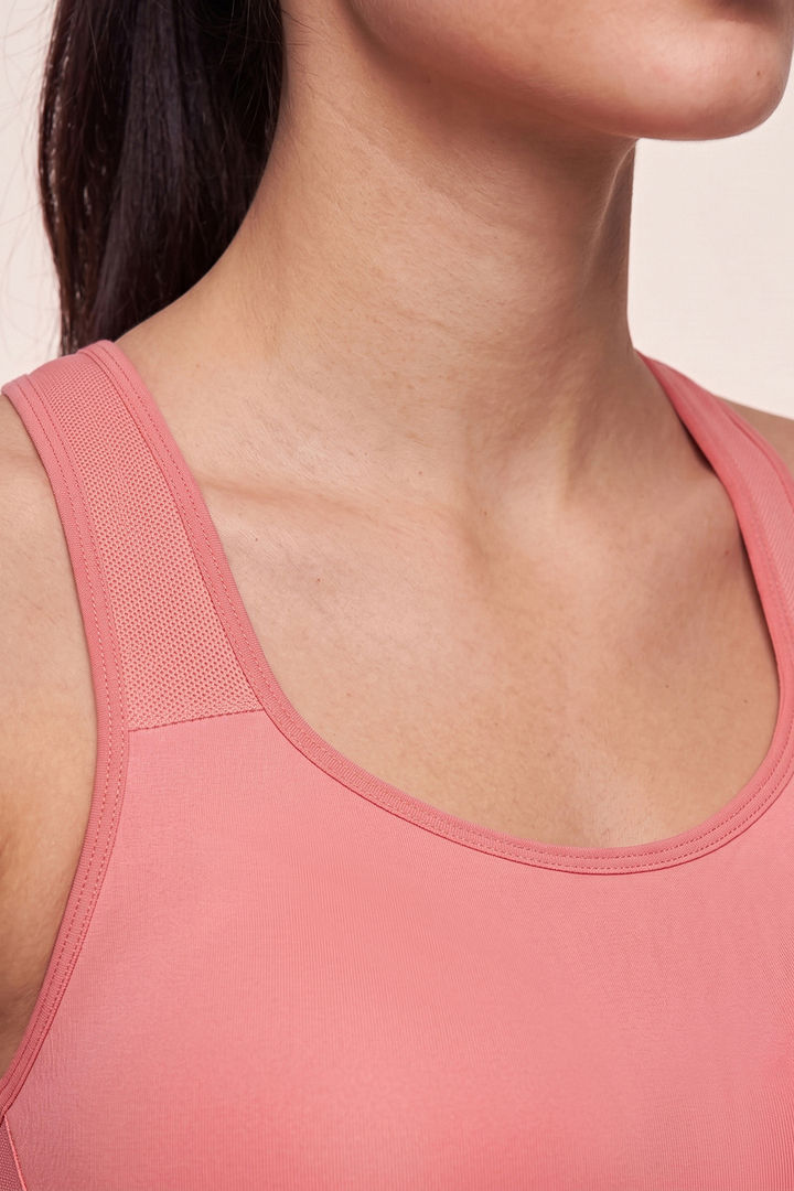 Zelocity High Impact Quick Dry Sports Bra - Tea Rose — image 8